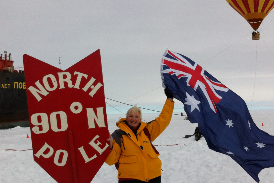 Elva reaches North Pole