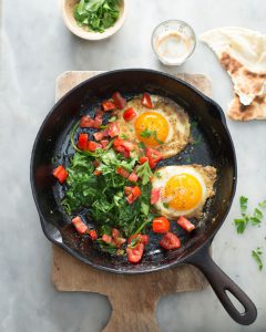 Middle Eastern fried eggs